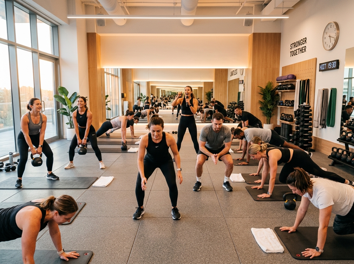HIIT Fitness Class at Beyond Movess