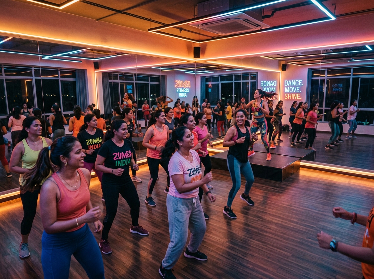 Zumba Class at Beyond Movess